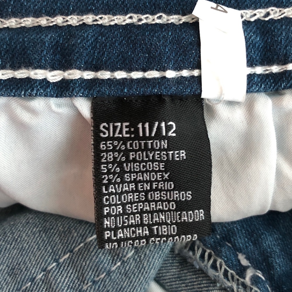 Sky nwt size 11 / 30 Bootcut Jeans with Red, White & Blue Star Pockets - Picture 6 of 6